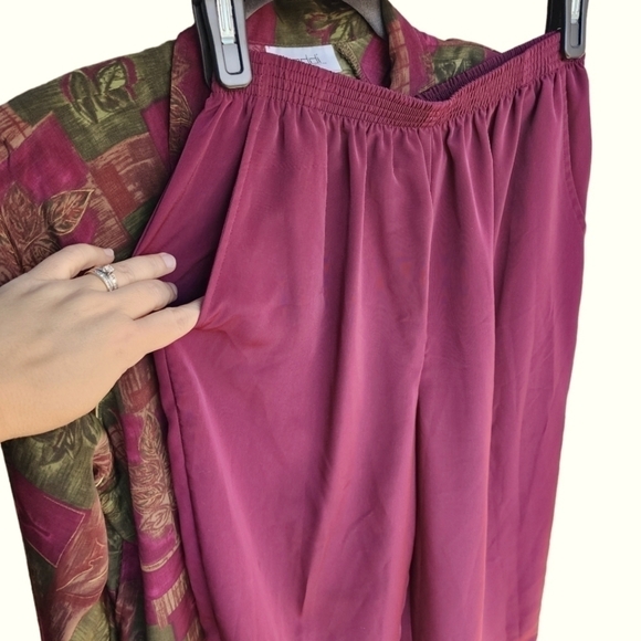 Vintage Teddi 2 pc zip up Jogger track suit Jacket and Pants set - Picture 11 of 13